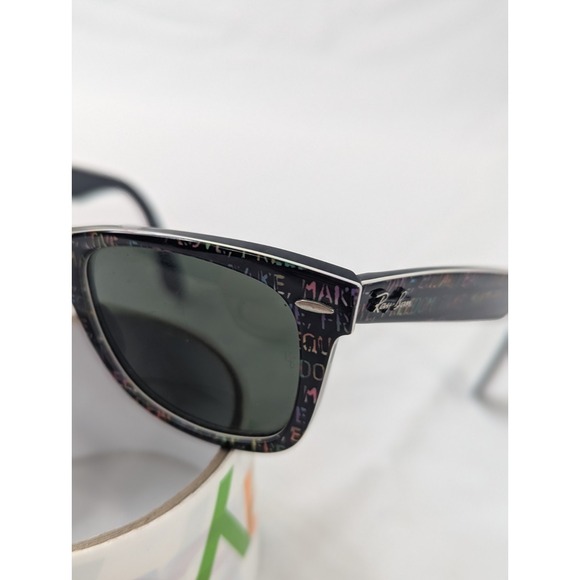 EUC Ray-Ban WAYFARER Peace Unity RB2140 50[]22 Sunglasses Special Series # 5